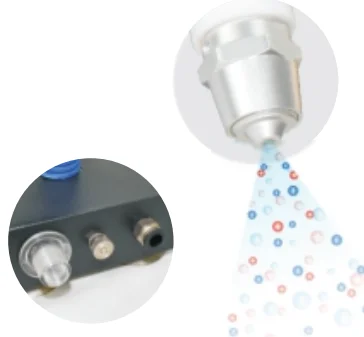 Esd Ionizer Static Eliminator Electrostatic Antistatic Ionizing Air Nozzle Snake with High-voltage Generator