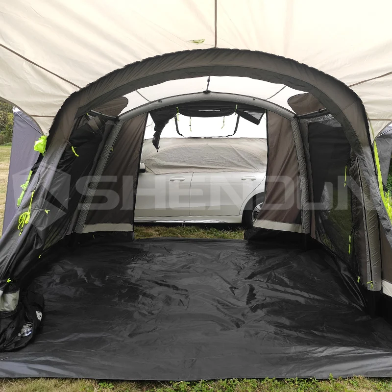 Outdoor Camping Tent Rv Inflatable Waterproof Field Camping Awning Room Caravan Air Tent Awnings Roof Top Inflatable Tent