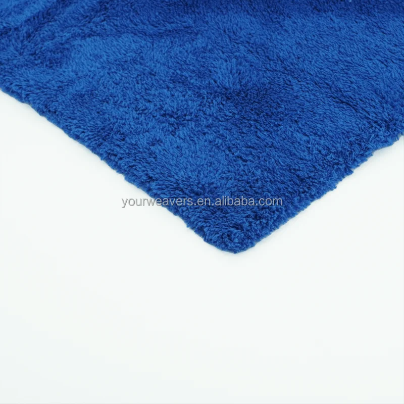 High Quality Microfiber Towel Car 500gsm 16x16in Super Soft Microfiber Car Cleaning Cloth Polishing bull off wax Detailing Towel