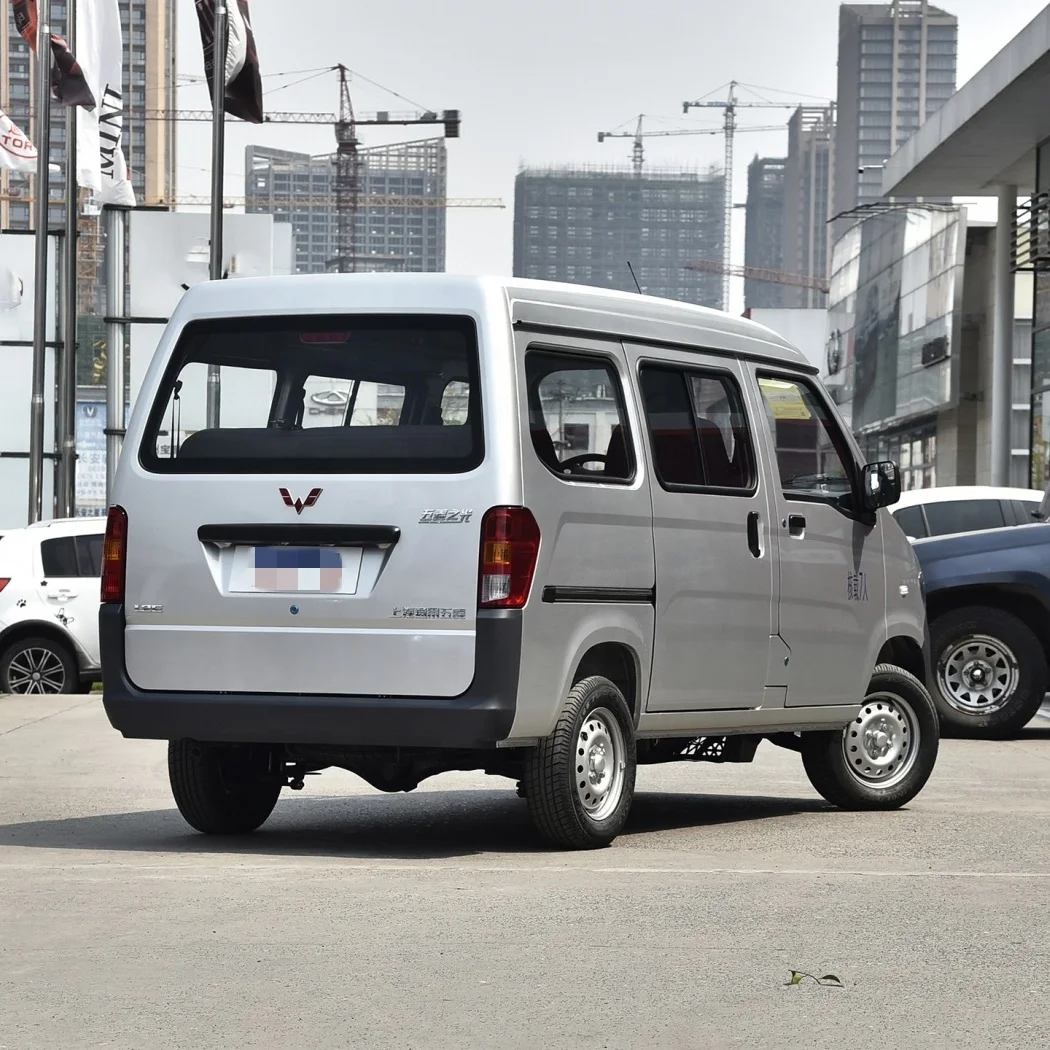 Brand new Wuling 2500mm gasoline 100km/h Mini Bus Automotive Small Passenger Van for sale