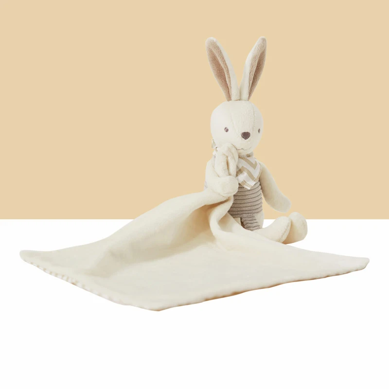 Coco Rabbit soothing towel doll baby sleeping companion doll plush soothing toys