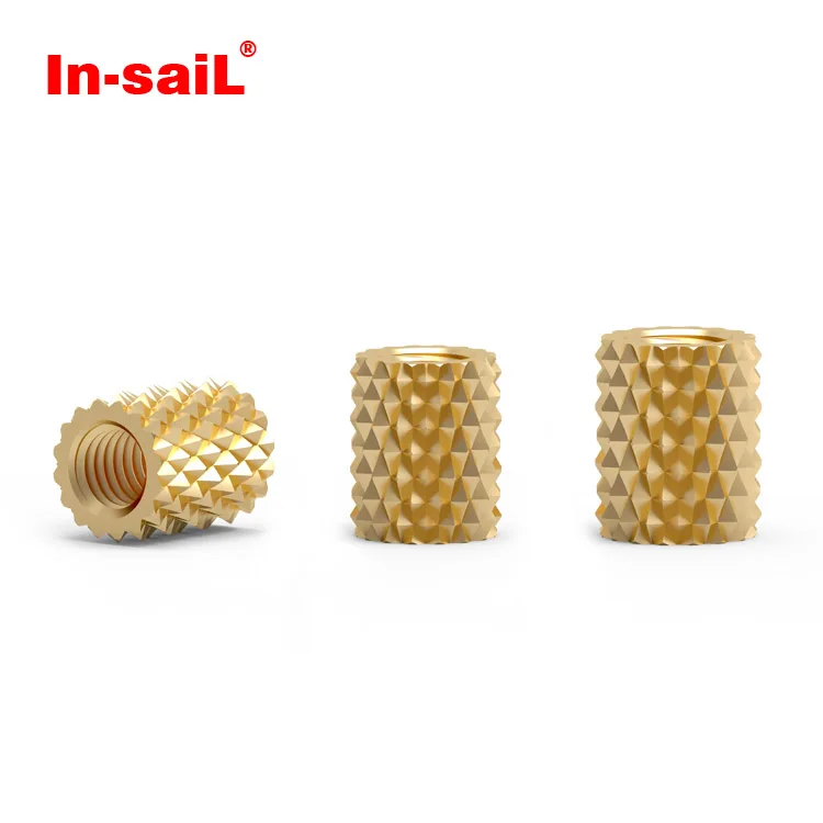 Plastic Bolt and Nut Ultrasonic Nut Plastic Insert Screw Designed for Thermoplastic Plastics