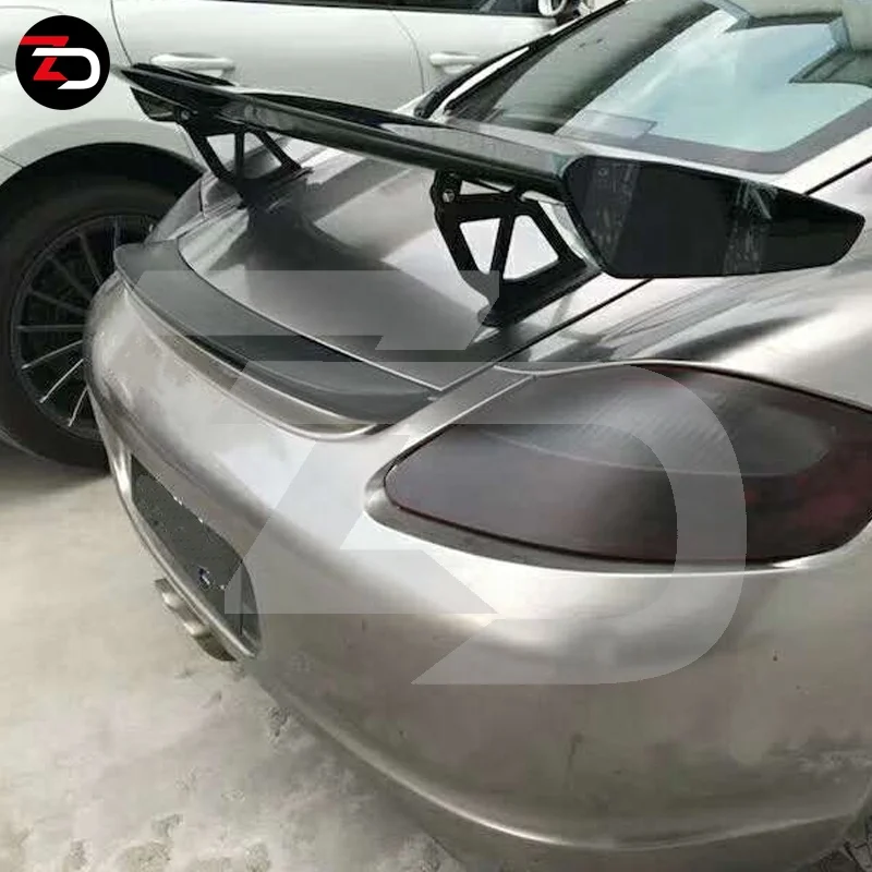 2005-2020 широко используемый корпус GT4 для 987 981 718 Cayman GTSS Boxster S с высокоуглеродистым крылом