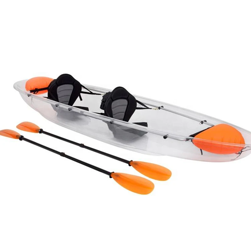 ONEMAX clear kayak transparent crystal clear kayaks with light in the tourist