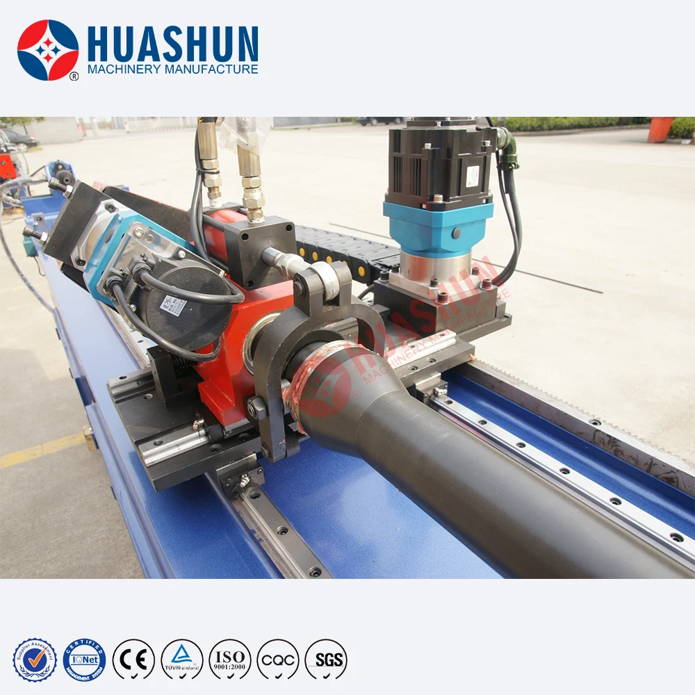 HS-SB-50CNC-3A-1S Automatic Stainless Steel Metal Tube Bender China Supplier CNC Pipe Bending Machine