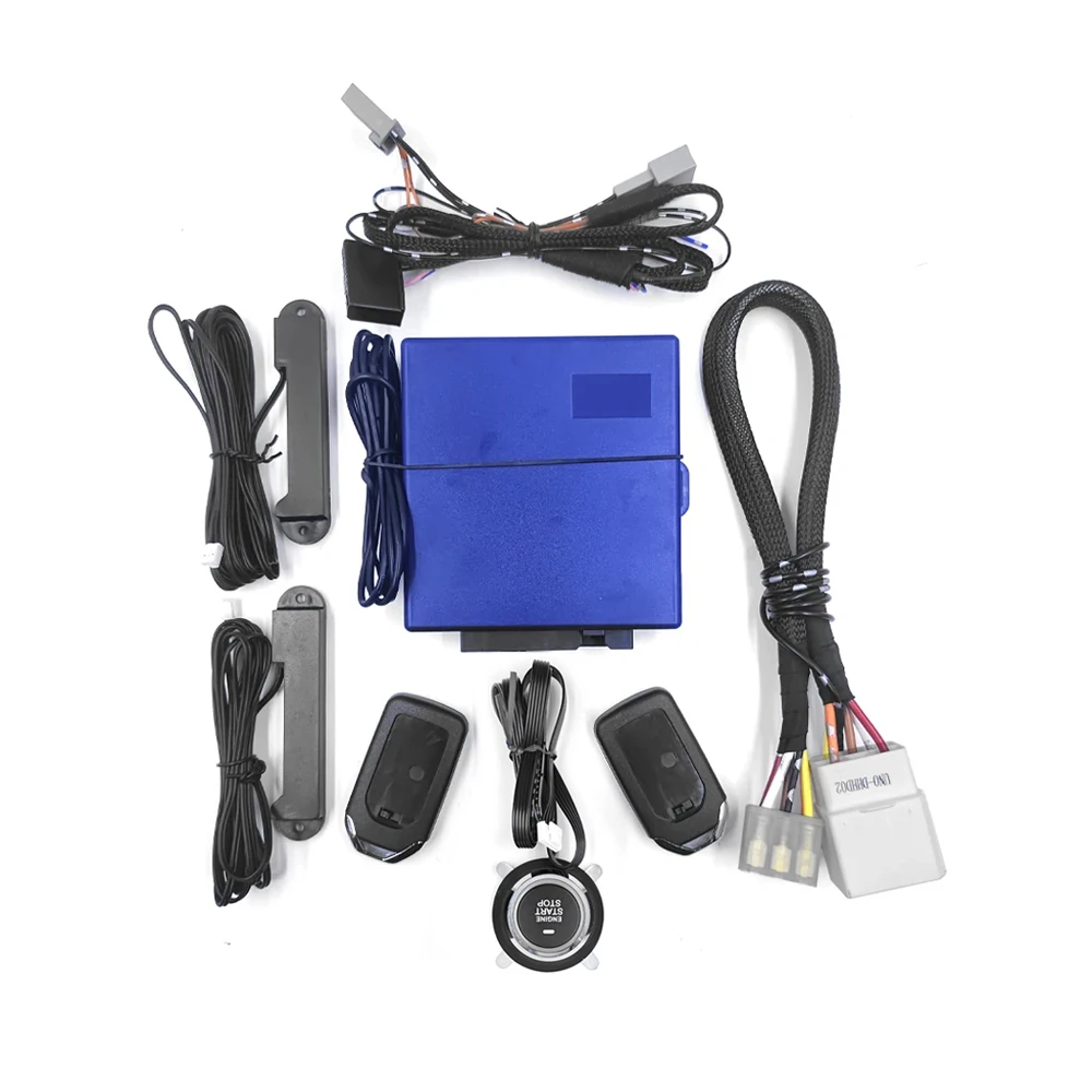 For Honda CRV Jade Civic Fit XRV VEZEL CITY Upgrade Engine Push Start Stop System Remote Starter Keyless Entry Car Accessories