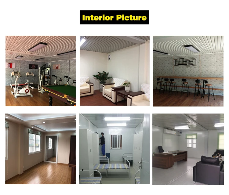 Luxury Shipping Fabricated Living Prefab Assemble Houses Bedrooms Container Cheap Modular Portable Box Villa House