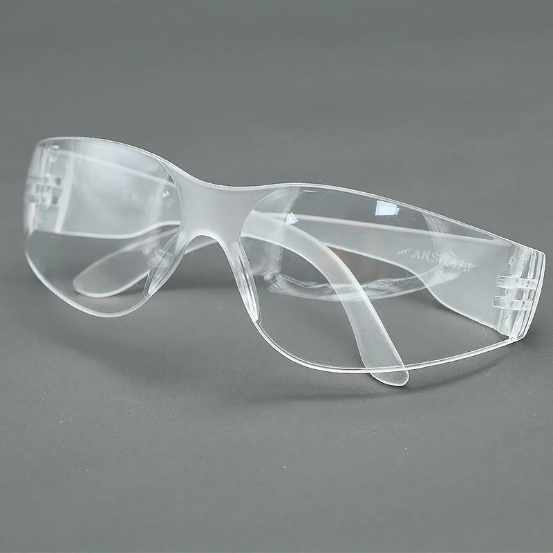 Clear Safety Glasses Pool Fence Disposable Glasses Ansi Uvex Anti Fog Impact Resistant Anti Scratch Safety Glasses