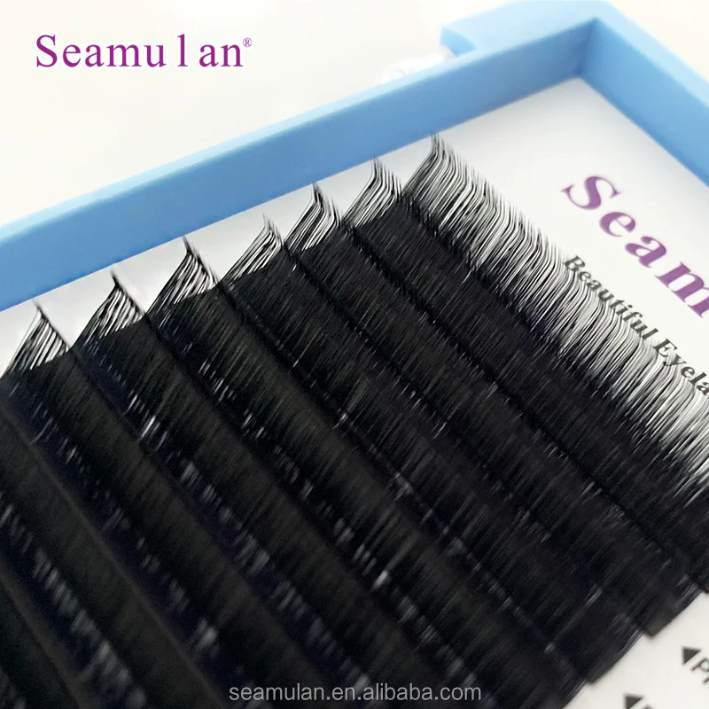 OEM/ODM Korea PBT Material Volume Classic Individual Eyelash Extension Supplies Seamulan