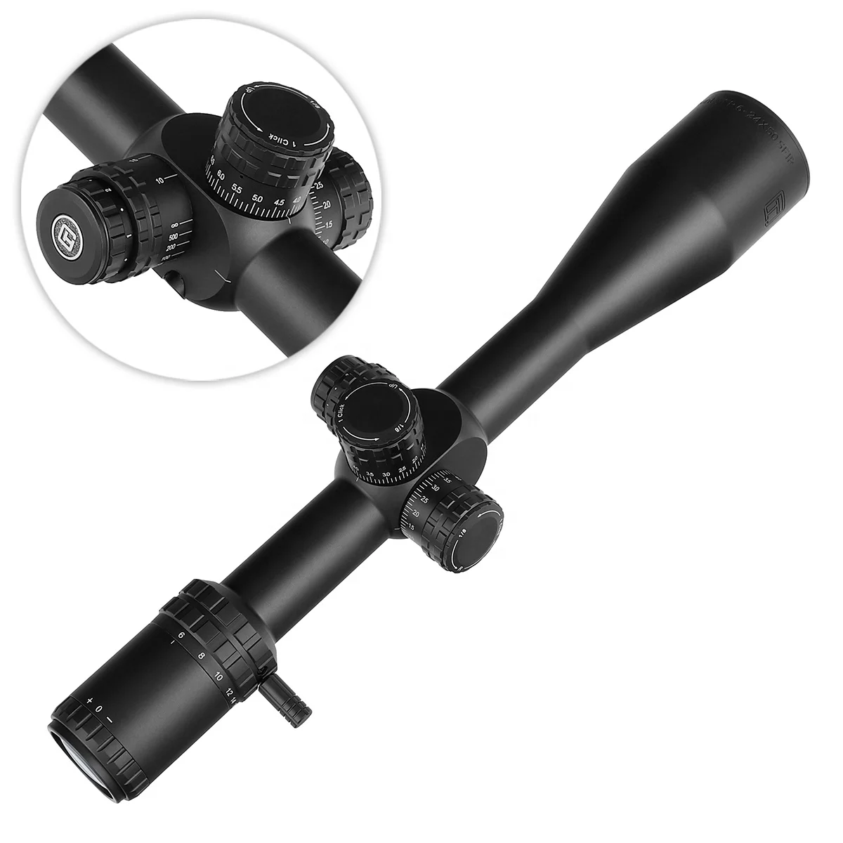 YSC OEM Outdoor FFP Tactical Scope 6-24x50 SFIR Optic Scope Shockproof Sights For Hunting