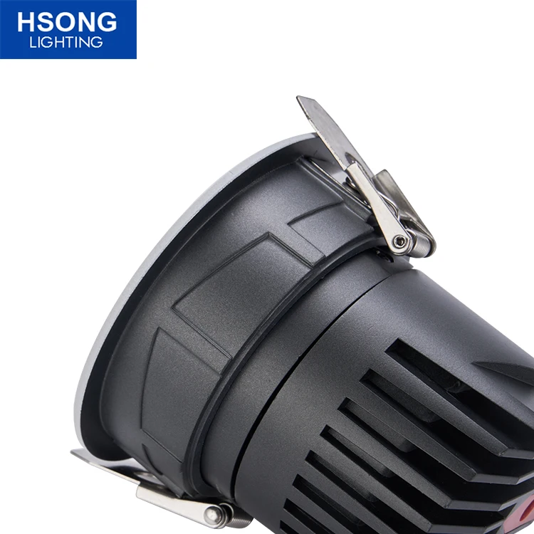 LED down light 5w 7w 12w 15w 18w 24w recessed led downlight spot light cylinder down light adjust for hotel