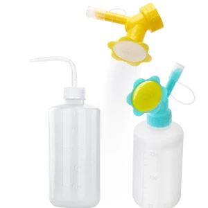 Bottle Cap Sprinkler, Dual Head Bottle Watering Spout, Bonsai Watering Can Sprinkler Head for Indoor Seedlings