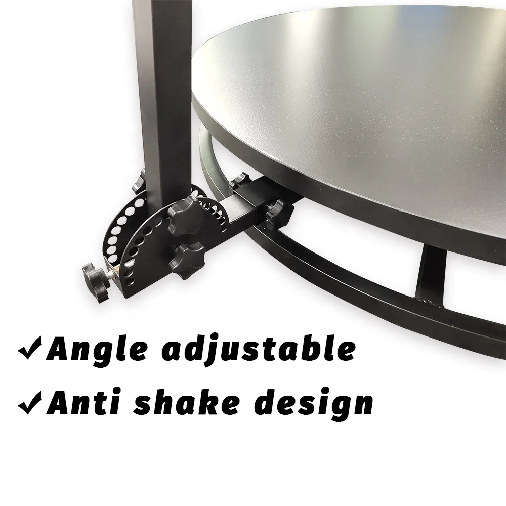 Automatic slow spinning portable camera video platform birthday office phone photo printer booth 360 photo booth video booth