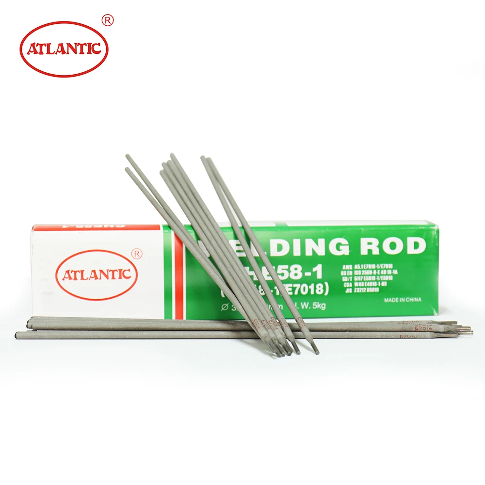 Atlantic Welding Electrode E7018 Welding Rod Varilla De Soldadura E7018 With BN DNV CE NK Certificate