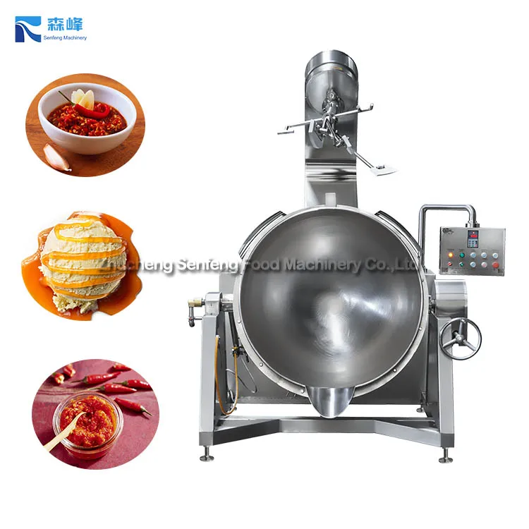 High Capacity Multifunctional steam cooking mixer For Mashed taro paste
