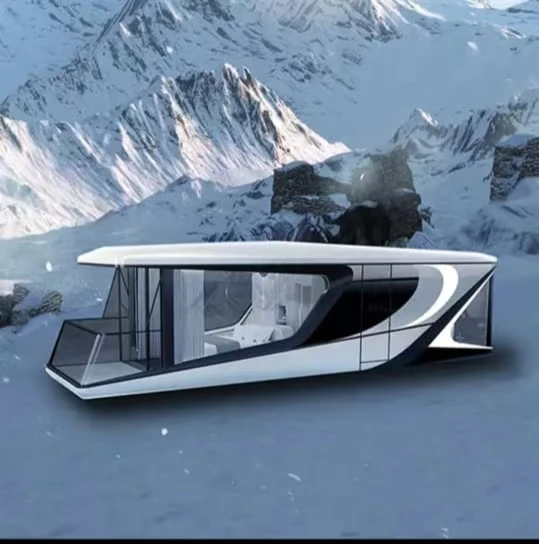 Sinova S55 Space Capsule Rooms prefab camping resort house luxury Hotels Container Homes big capsule house Expandable house