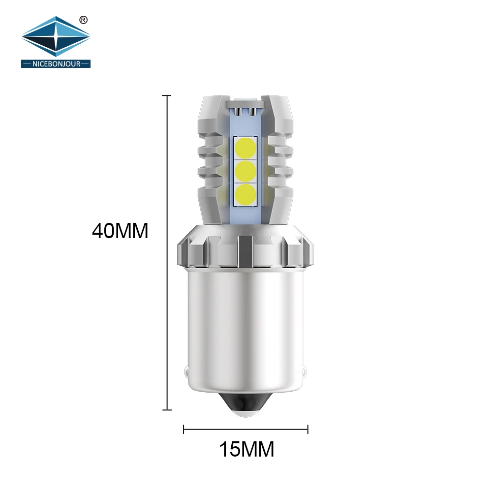 Wholesale 1400lm Bulb 1156 Turn Signal Light LED Car Brake Light 1157 Switchback S25 P21W 12V 24V Auto Lighting System