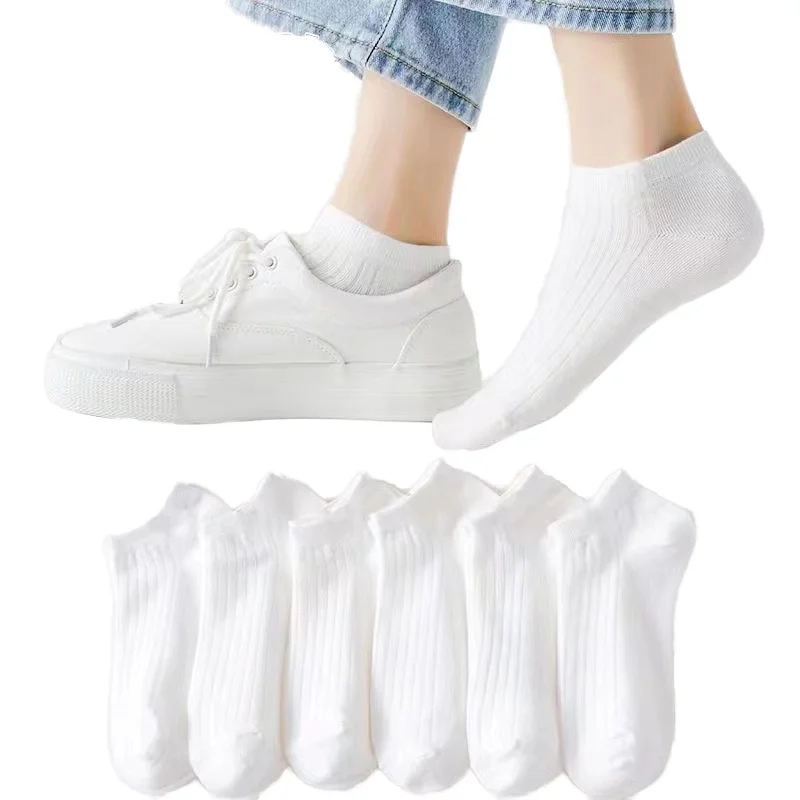 Japanese two-pin short tube summer thin shallow cotton socks net popular lovers boat socks
