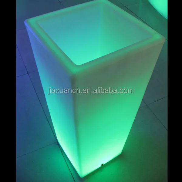 
New design Led Outdoor Flower Pots,Garden Decorative Flowerpot,Modern Led Lighting Planter 