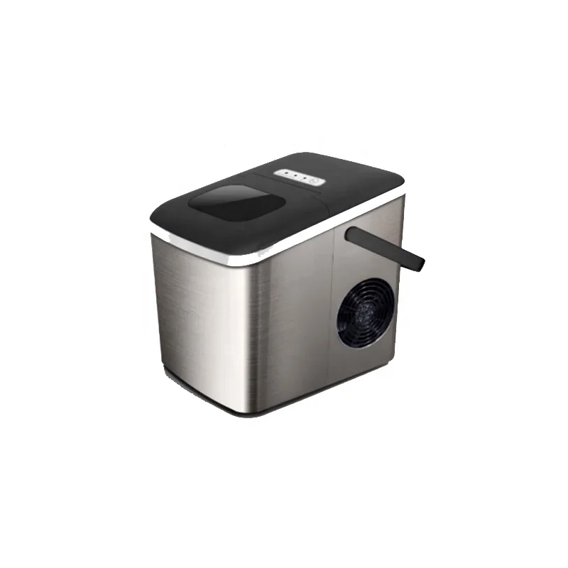 High Quality 220V Automatic Household Home Stainless Steel 6 Indicators Portable Ice Cube Maker