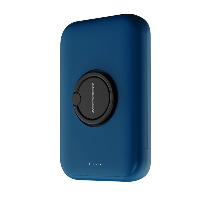 
 Новое поступление аспиратор DC 5V 2.1A 5W Беспроводной внешний аккумулятор 5000mah ультра-тонкий портативный мини Магнитный внешний аккумулятор мобильное зарядное устройство  