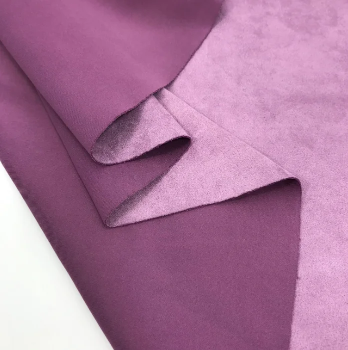 Горячая Распродажа 100% полиэтиленовая кожа бархатная замшевая ткань для обивки дивана