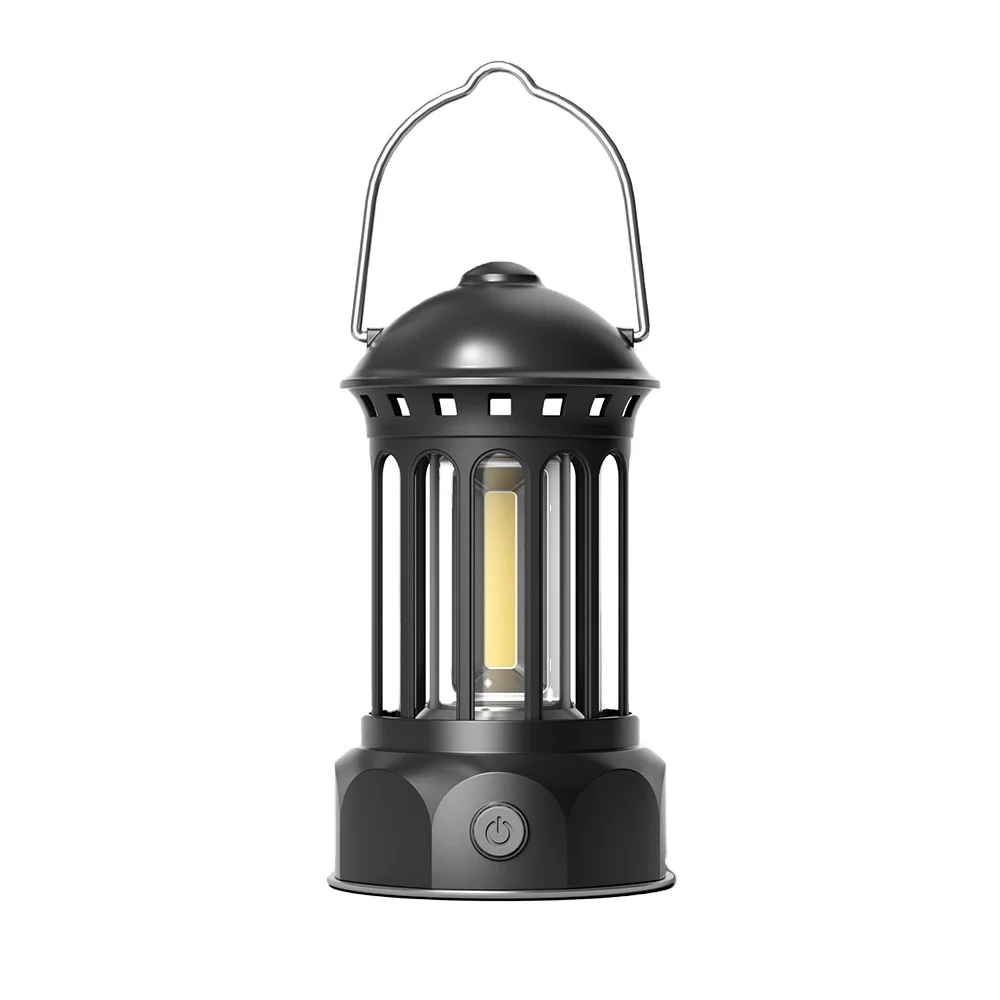 2023 Rechargeable USB Camping Lantern Retro emergency Camping Lamp Vintage Portable Tent Outdoor Camping Light