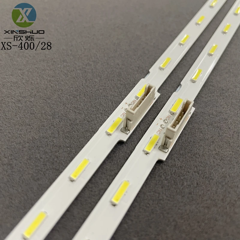 Комплект светодиодных V8N1-430SM0-R0 для Samsung с диагональю 43 дюйма ТВ 43NU7100 UE43UN7020 UE43NU7199 UE43NU7195 28 светодиодов Замена подсветки