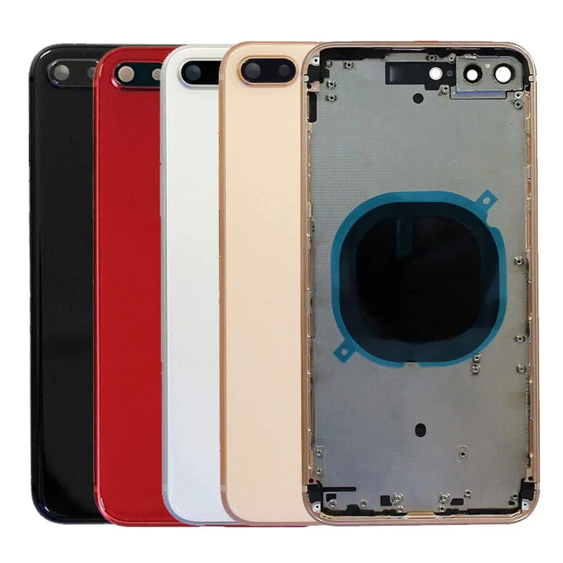 Высокое качество задняя крышка корпуса для iPhone 8Plus Крышка батарейного отсека Корпус в сборе