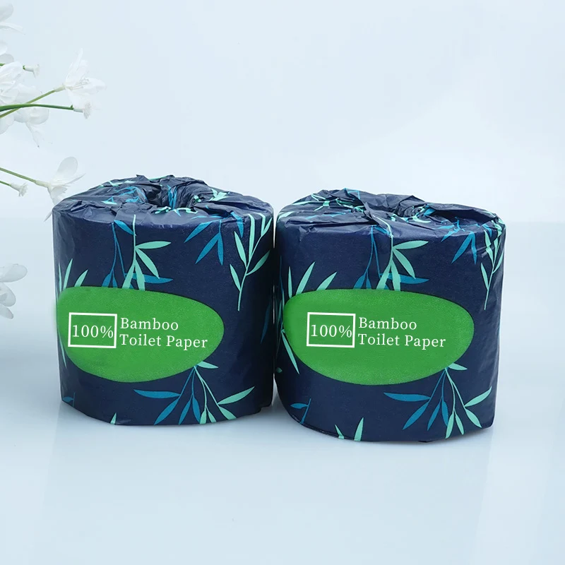 Wholesale Price High Quality Custom Bamboo Toilet Tissue Paper Roll