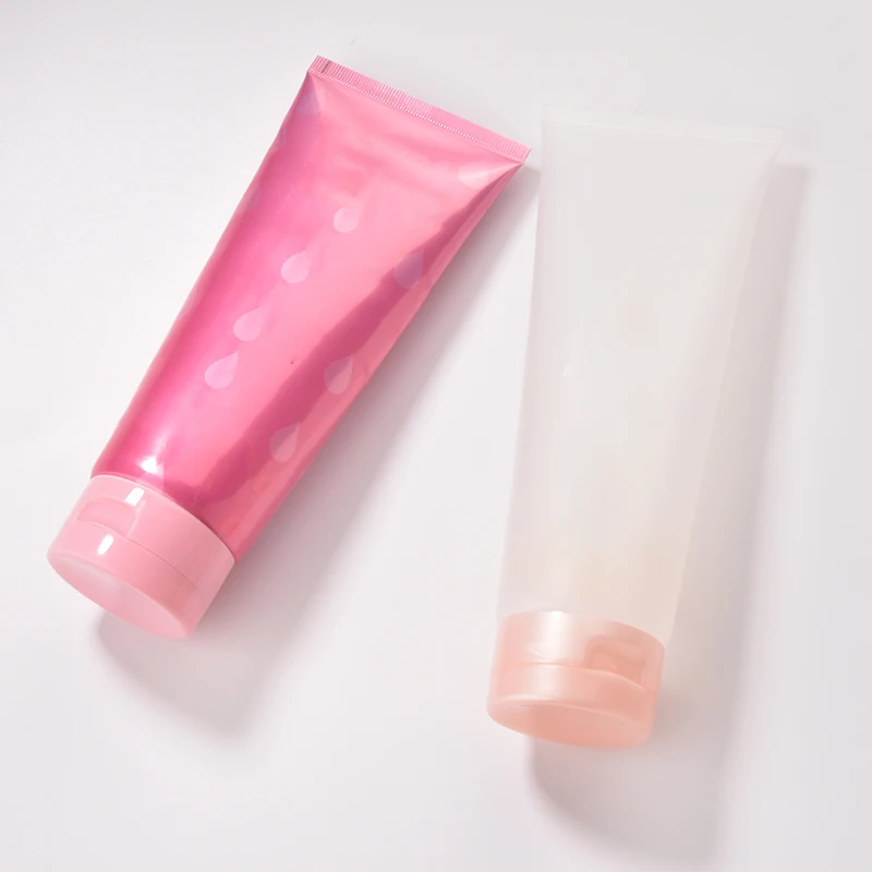 200g/230g lotion squeeze tube cosmetic soft tube for shampoo container soft cosmetic packaging mascara empty plastic tubes