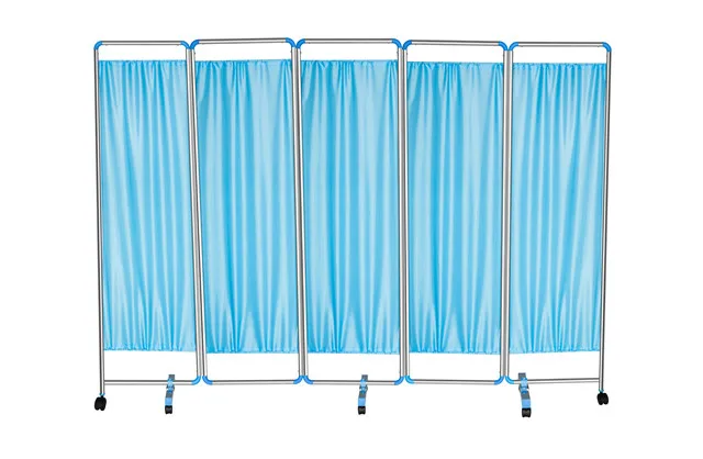 High Quality Low Price 3/4/5/6 Folded Ward Hospital Folding Screen 4 Fold