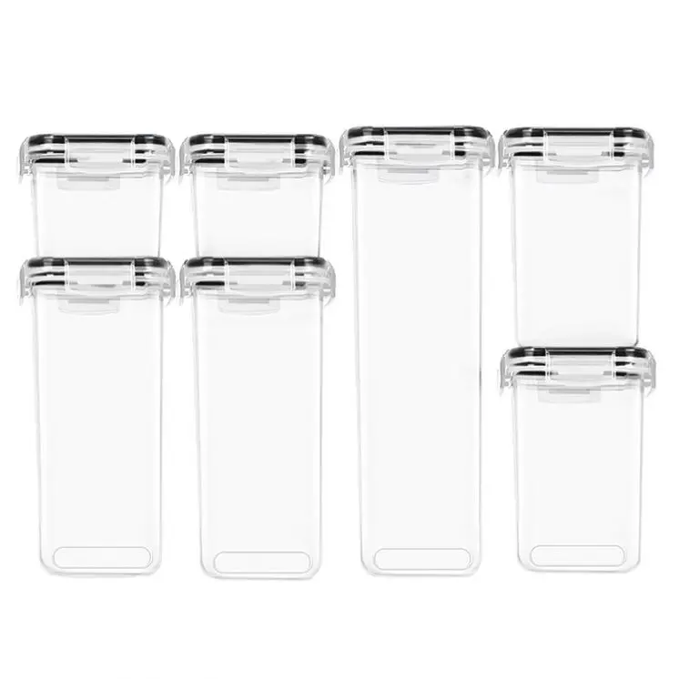 24 Pack Airtight Food Storage Containers Set Kitchen Pantry Organization And Storage BPA Free Plastic Canister Set For Cereal
