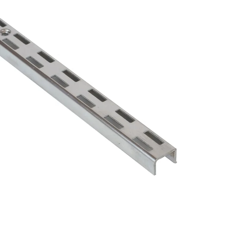 metal channel slot upright post/double hole slot tube AA column slotted strut channel