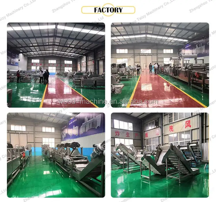 
fried chicken fryer production line battered chips frying industrial chicken cutting machine 