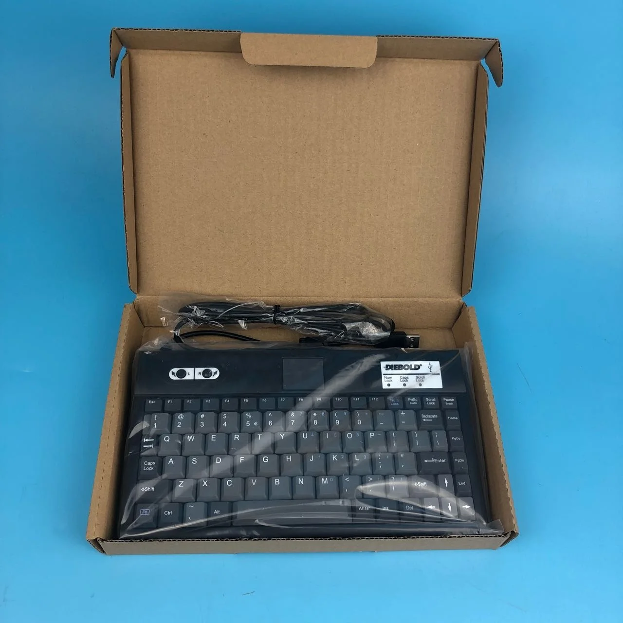 Diebold EPP Keyboard USB Maintenance Keyboard 49-221669-000A 49221669000A