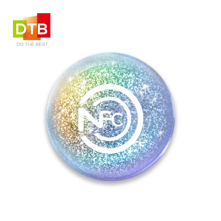  13 56 mHz Blank NTAG215 Anti Metal Epoxy NFC