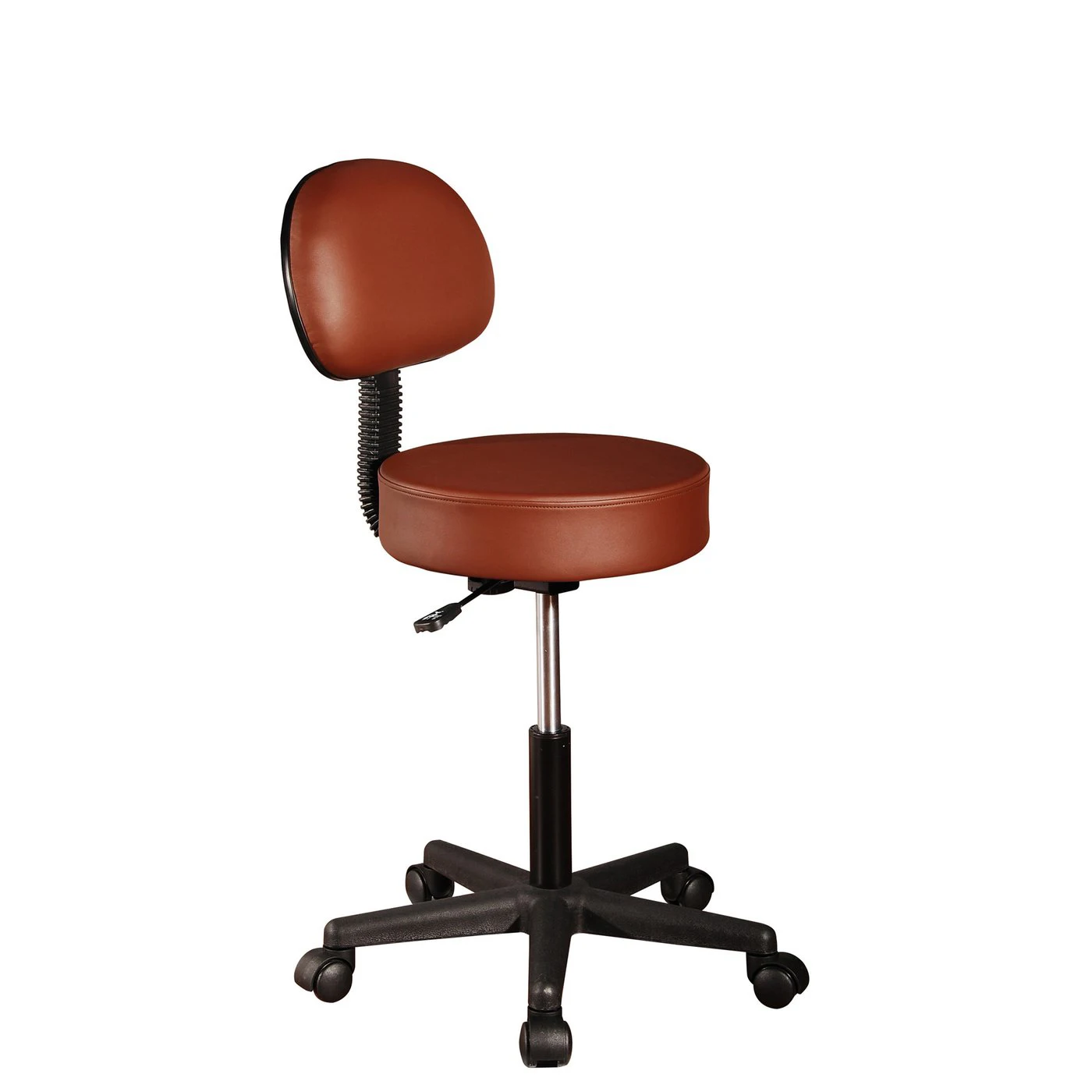 Master Massage Height Lifting Adjustment Wildely Use Pneumatic Rolling Massage Stool Backrest Stool