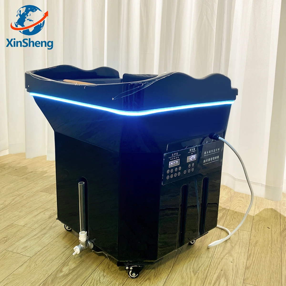 Professional hair spa Shampoo Bed Sink Stylist Portable Head Spa Hair Washing Basin With Water Circulation Movable shampoo sink