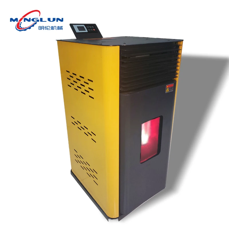 The hot-selling noiseless 10Kw pellet boiler in Germany/pellet burner