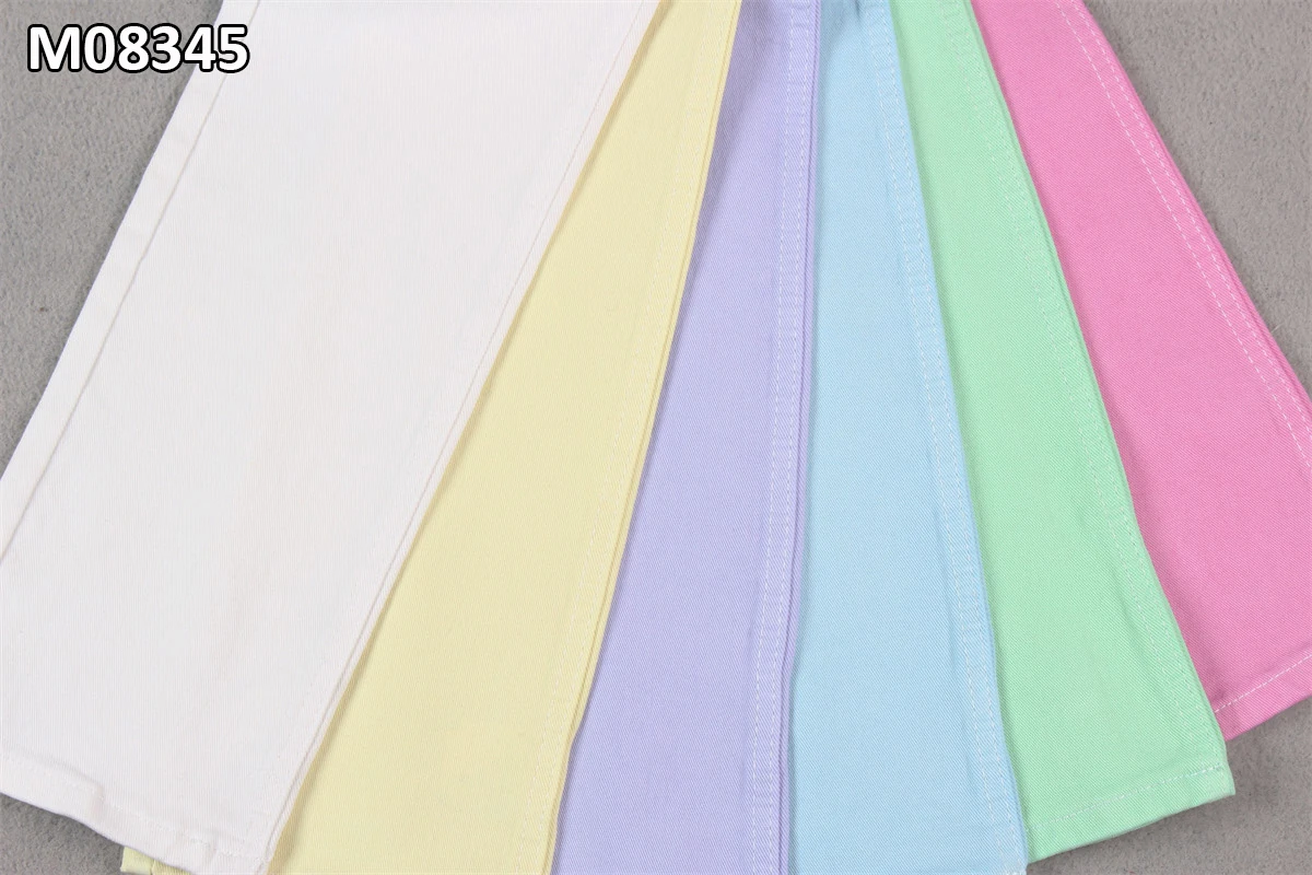 9.7OZ Prepare For Dyeing White Denim Fabric RFD Jeans Fabric Fro Garment Dyeing