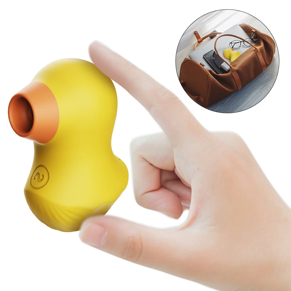 
Cute Duck Vagina Sucking Vibrator Vibrating Sucker Oral Sex Suction Clitoris Stimulator Vaginal Pussy Erotic Sex Toy for Women 
