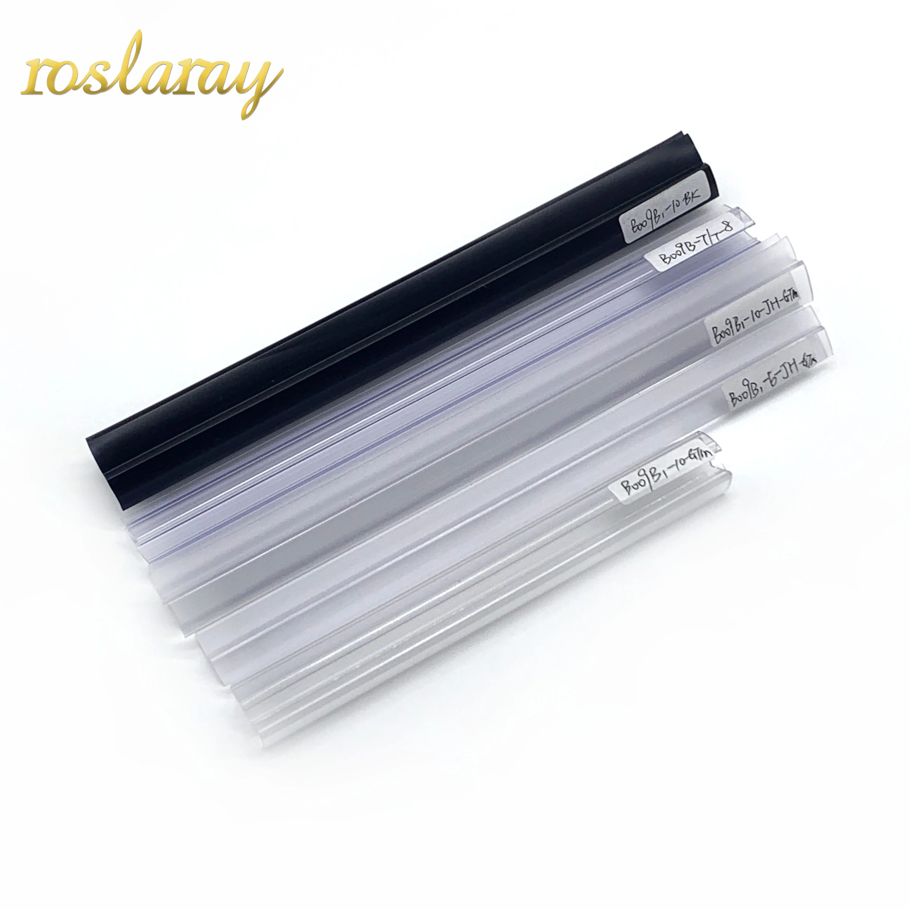 Customization Bathroom Bottom Sealing Strip PVC Waterproof Seal Strip Glass Shower Door Seal Strips