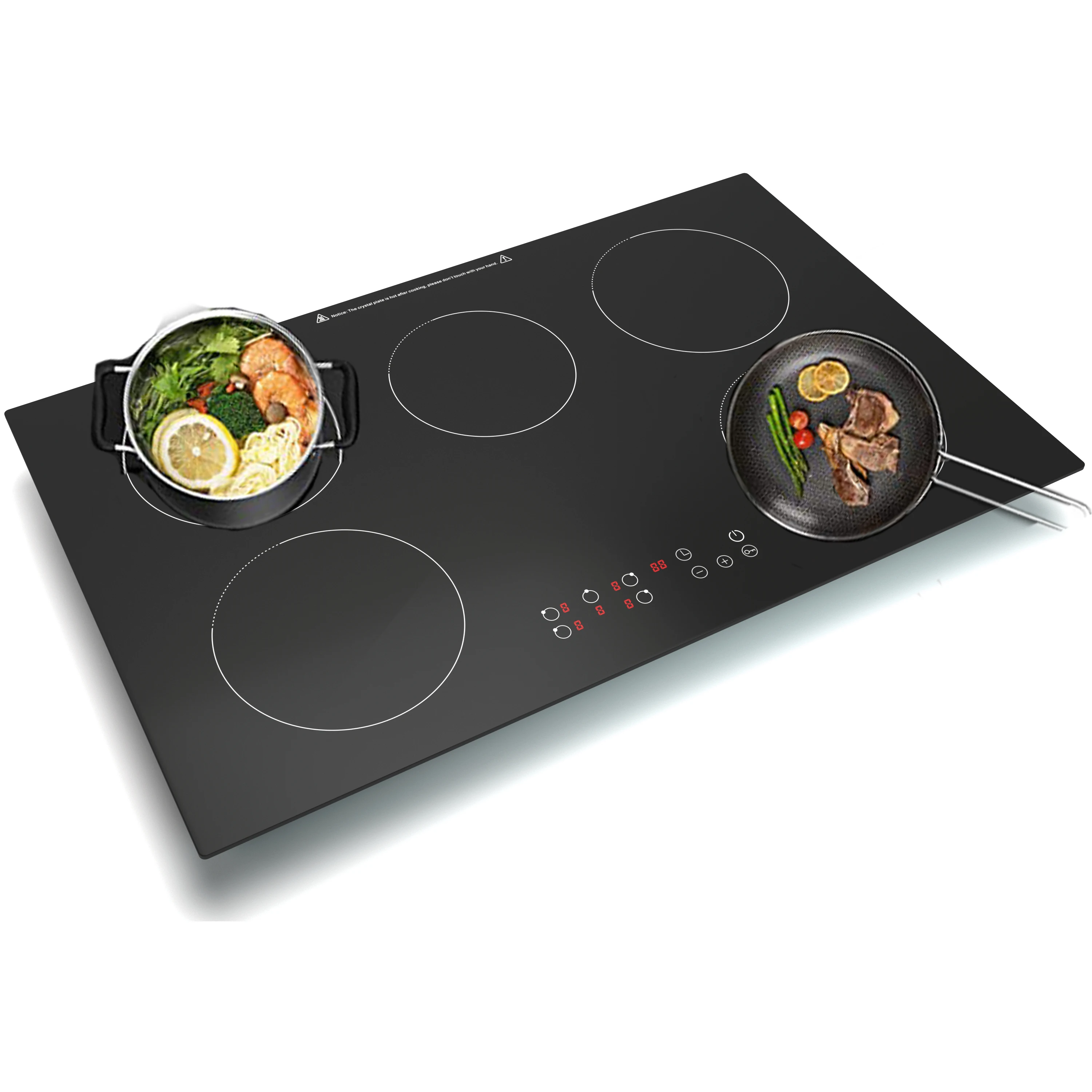 Ceramic Cooktop Wholesale Manufacturer 5 Burner Induction Cooktop Infrared Ceramic Induction Cookter