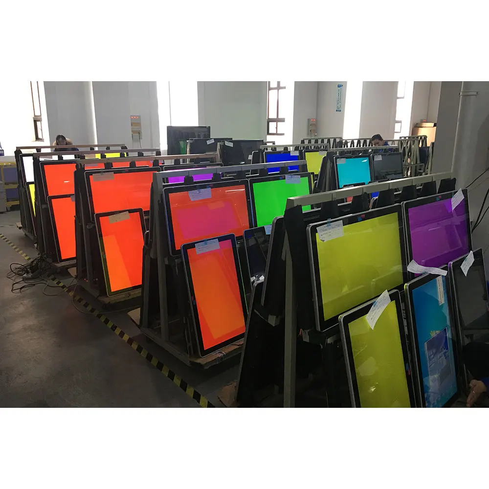 10.1 22 32 43 55 65 inch All In One Wall Mount Touch Screen LCD Digital Signage