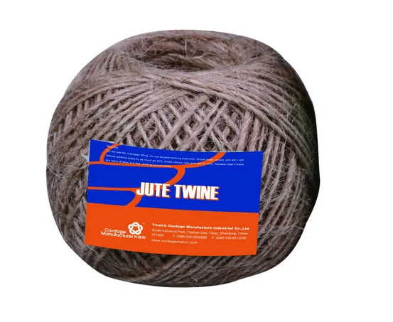 China Factory Natural Twisted Jute Yarn/Jute Twine/Jute Packaging Cord