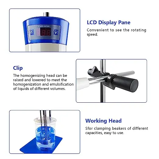 Высокоскоростной гомогенизатор IKEME 40L, лабораторный диспергатор, эмульгатор, гомогенизадорный гомогенизатор с высоким сдвигом, косметическая машина