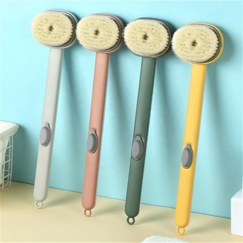 Biumart Bath Brush Multifunctional Detachable Long Handle Bath Brush Bath Brushes Sponges & Scrubbers