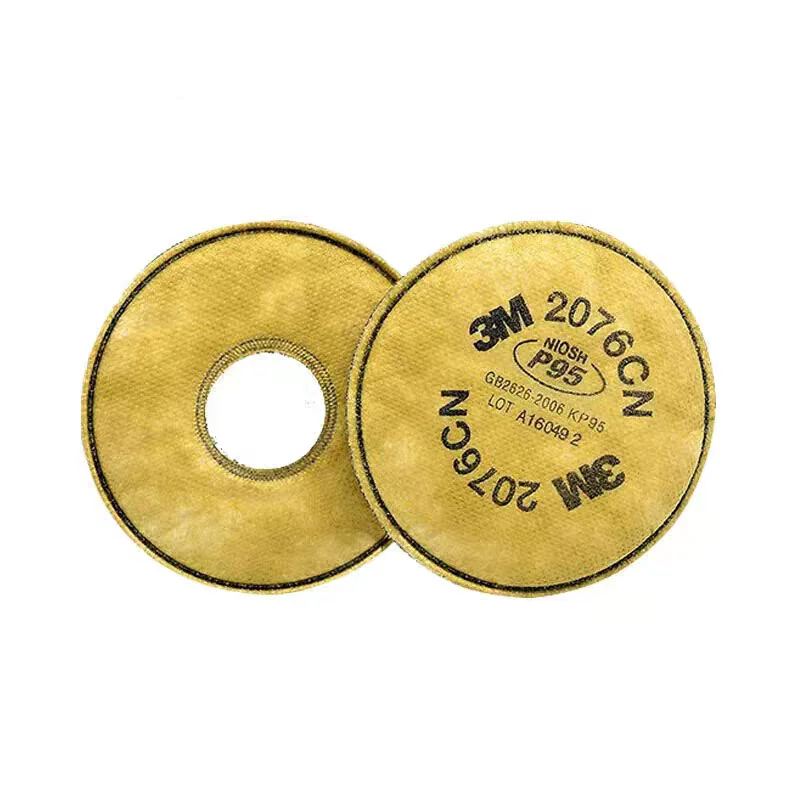 2076CN Particulate Filter P95  Anti Dust Gas Used for 6000/7500 Series Reusable Half/Full Face Mask Packaging 1 Pair in a Bag