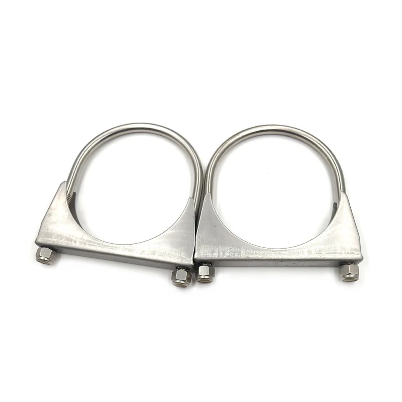 2.5 inchi Heavy Duty M10 Thread Exhaust fixing U Bolt Clamps